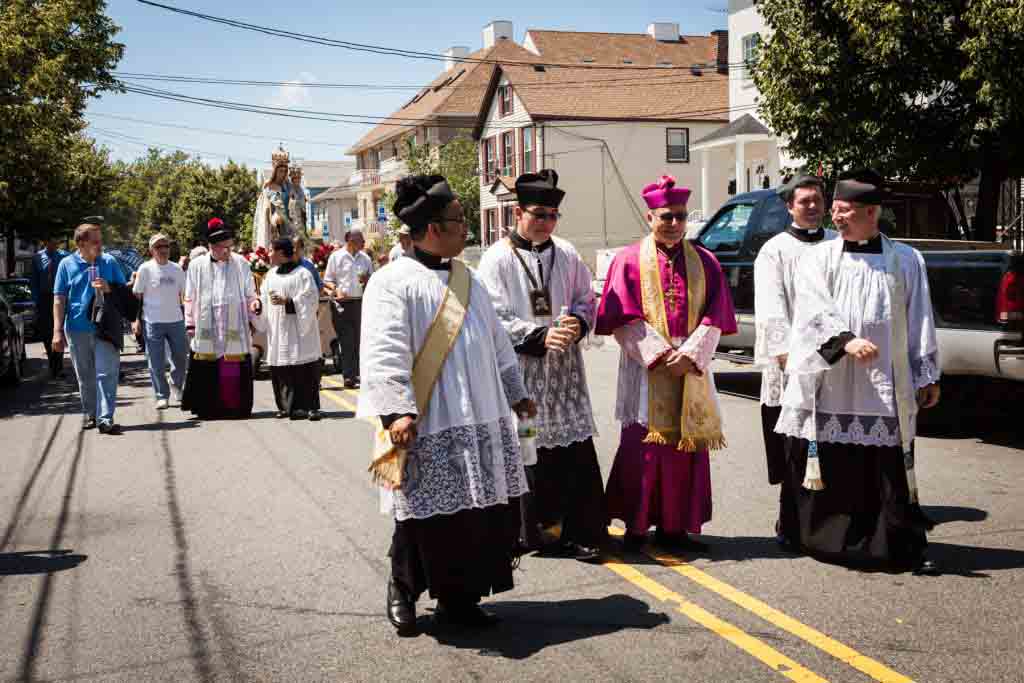 Procession of the Blessed Virgin to Our Lady of Mt. Carmel Newark by NYC photojournalist, Kelly Williams