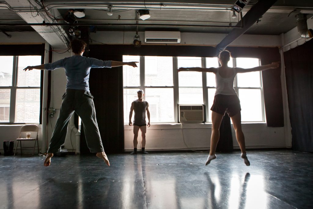 Dance rehearsal photos of Kinetic Architecture by NYC photojournalist, Kelly Williams