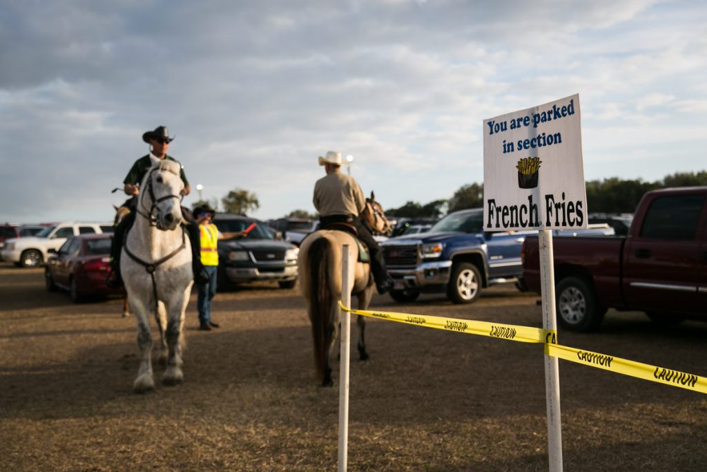The parking lot at the county fair, by NYC photojournalist, Kelly Williams