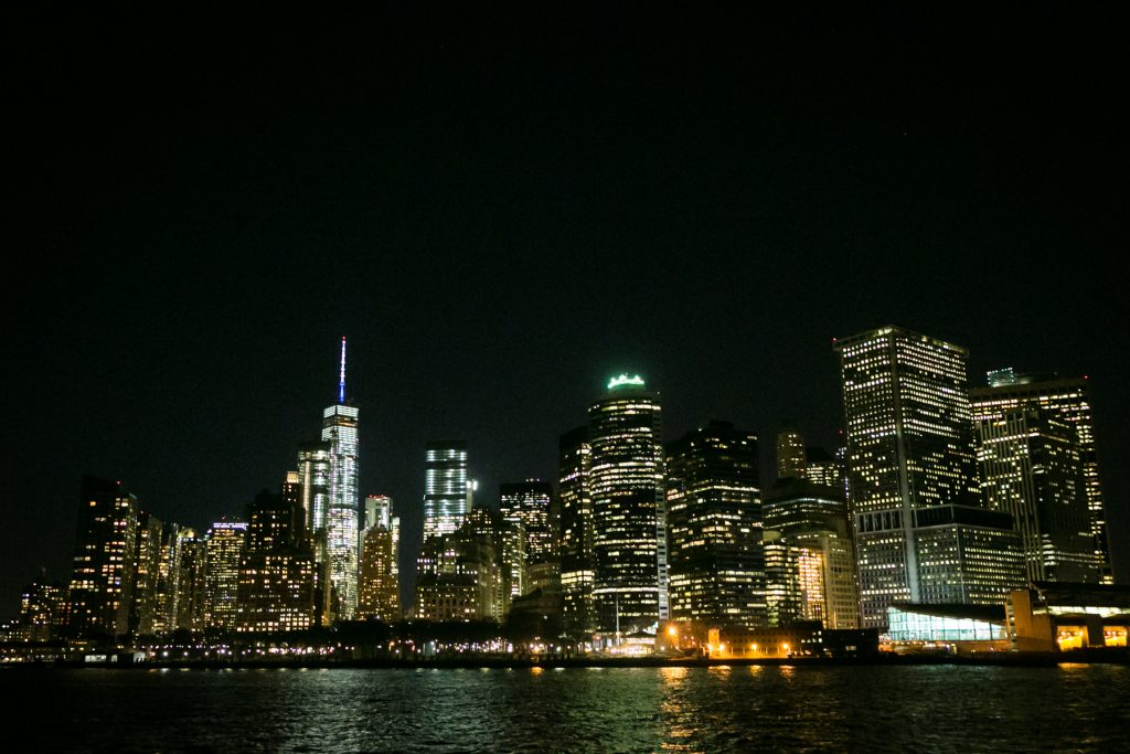 NYC skyline from Staten Island, by NYC photographer, Kelly Williams