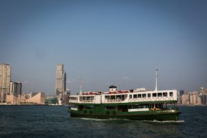 Star Ferry for a Hong Kong travel guide article