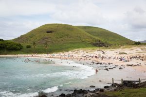 Anakena Beach for an Easter Island travel guide