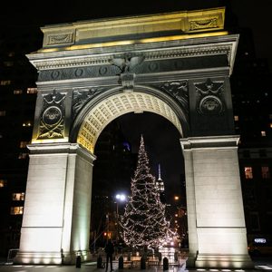 Christmas in New York City, by NYC wedding, event, and portrait photographer, Kelly Williams