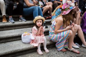 Street scenes from the 2017 NYC Easter Parade and Bonnet Festival