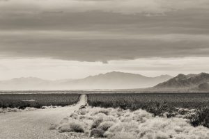 Photos of Death Valley in black and white