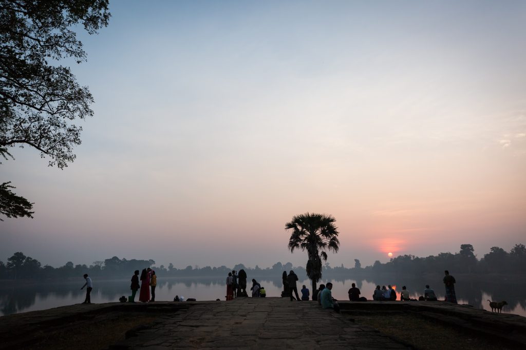 Srah Srang sunrise for an article on Angkor Wat sunrise strategies
