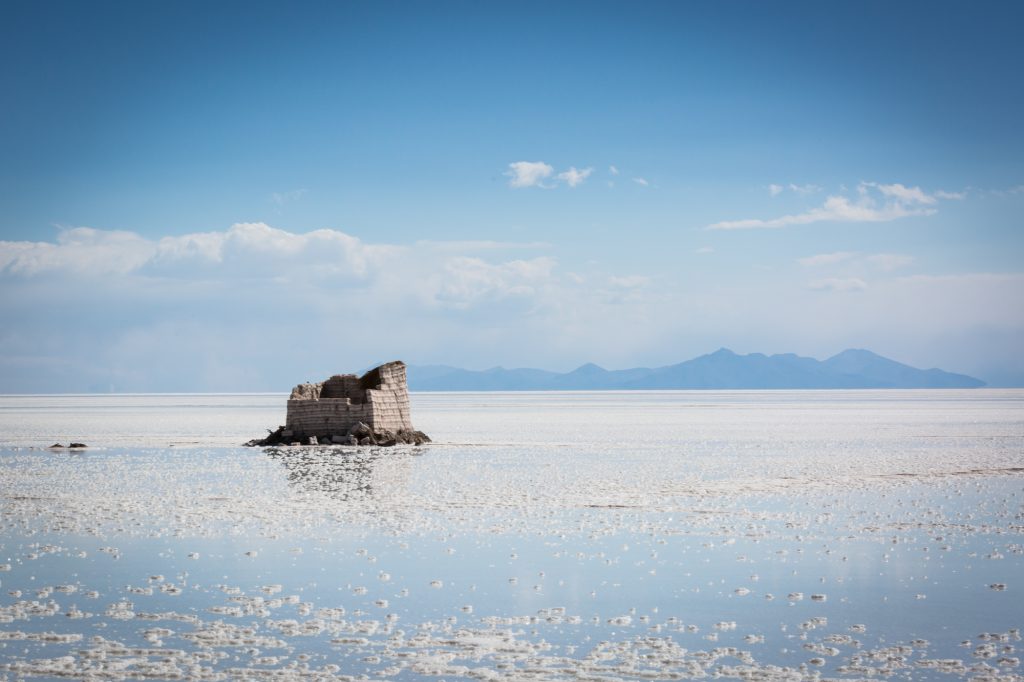 South America trip photo of the Uyuni salt flats