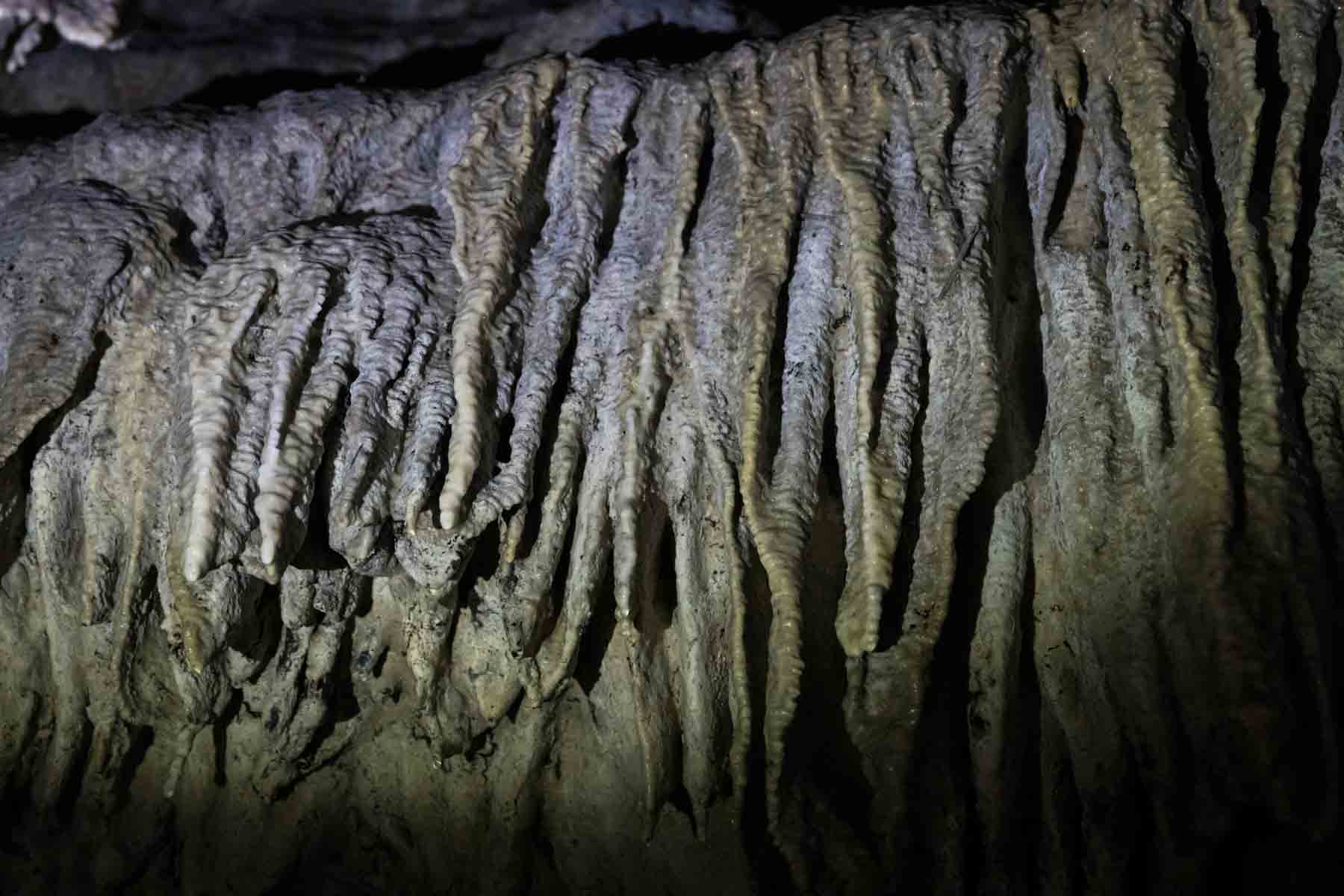 Rock formation in Cascade Caverns for an article entitled, ‘Visiting Boerne, Texas: Everything You Need to Know’